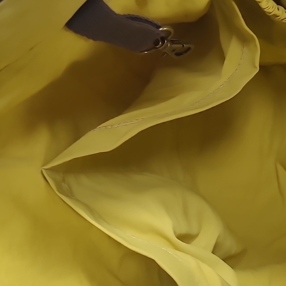 EUC Petunia Pickle Bottom Tote Women's Yellow Wistful Weekender Bag Large Tote - Picture 9 of 15